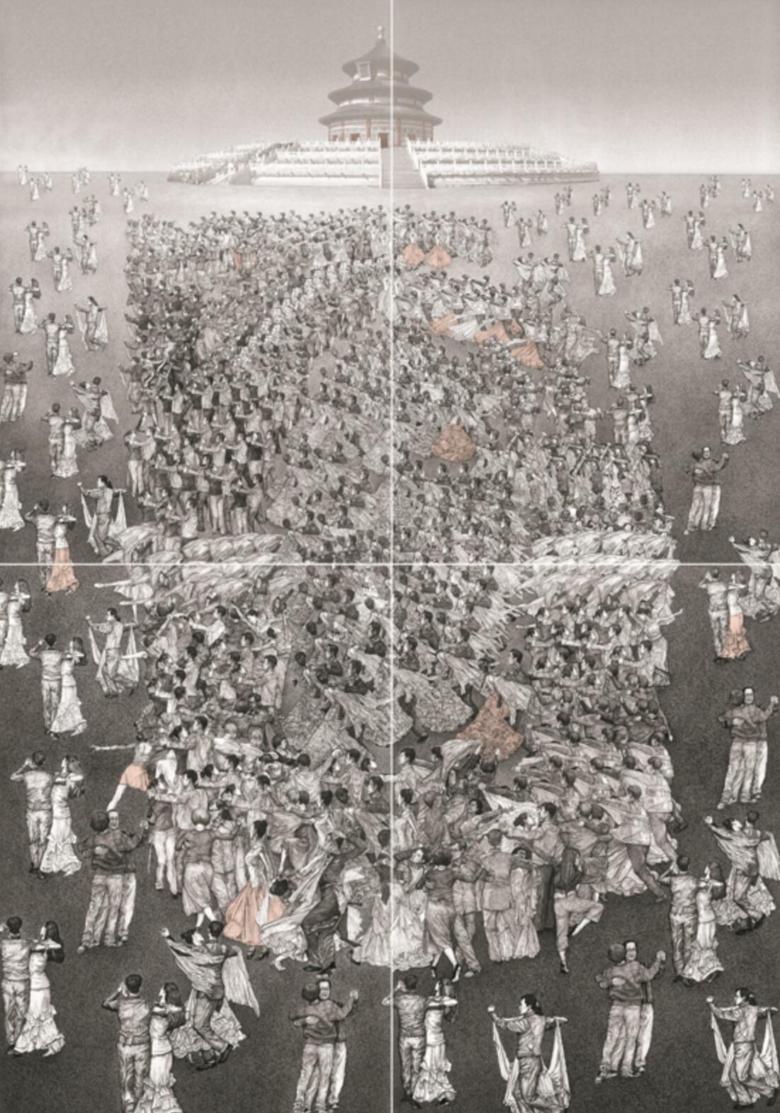 张敏杰 《广场上的舞蹈No.2》.jpg